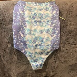 Pineapple pattern, one piece, bathing suit